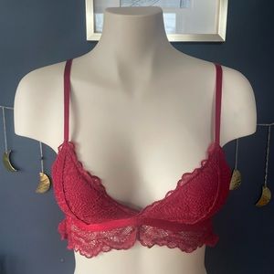Valentines red bra